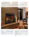 Majestic Meridian 42" Traditional Top/Rear Direct Vent Propane Gas Fireplace With IntelliFire Touch Ignition System Majestic