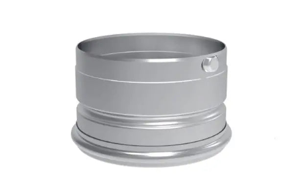 Majestic PelletVent Pro DV-3PVP-CO1 3" Galvalume Clean-Out Tee Cap Majestic