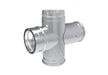 Majestic PelletVent Pro DV-3PVP-DBT1 3" Double Tee With Clean-Out Tee Cap Majestic