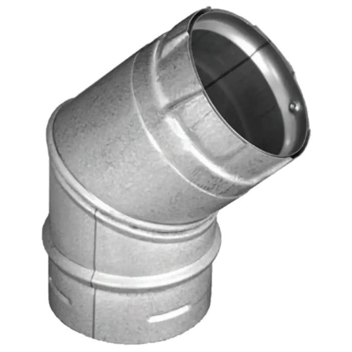 Majestic PelletVent Pro DV-3PVP-E45B 3" 45 Degree Black Elbow