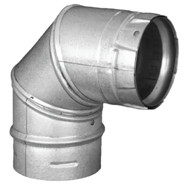 Majestic PelletVent Pro DV-3PVP-E90B 3" 90 Degree Black Elbow
