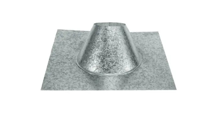 Majestic PelletVent Pro DV-3PVP-F6DS 3" 0/12 - 6/12 Pitch Aluminum DSA Roof Flashing Majestic