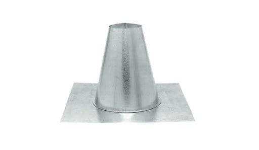Majestic PelletVent Pro DV-3PVP-FF 3" Galvalume Tall Cone Roof Flashing Majestic