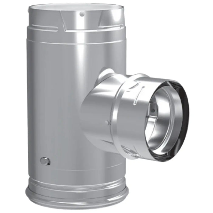 Majestic PelletVent Pro DV-3PVP-TAD1 3" Adapter Tee With Clean-Out Tee Cap