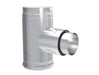 Majestic PelletVent Pro DV-3PVP-TADX41 3" - 4" Increaser Adapter Tee With Clean-Out Tee Cap Majestic