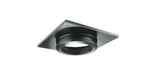 Majestic PelletVent Pro DV-3PVP-WTC 3" - 4" Black Ceiling Support/Wall Thimble Cover Majestic