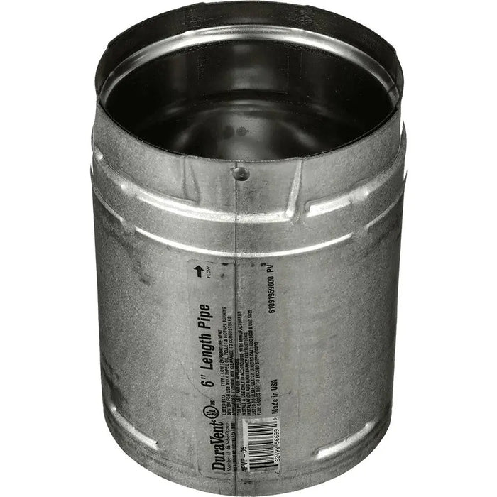 Majestic PelletVent Pro DV-4PVP-06 4" x 6" Galvalume Straight Pipe