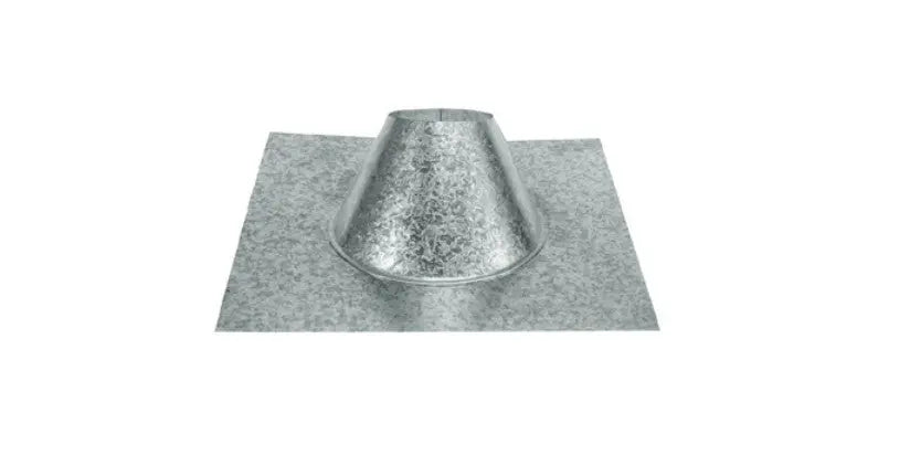 Majestic PelletVent Pro DV-4PVP-F6 4" 0/12 - 6/12 Pitch Adjustable Roof Flashing Majestic