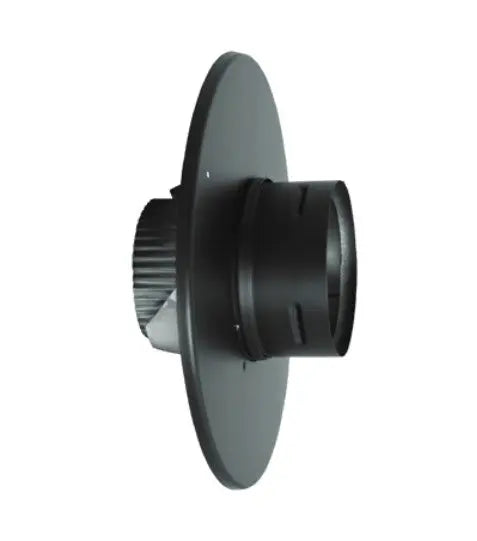 Majestic PelletVent Pro DV-4PVP-FTC 4" Black Flex Trim Collar Majestic