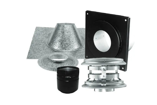 Majestic PelletVent Pro DV-4PVP-KVA 4" Vertical Kit for Flat Ceiling Majestic