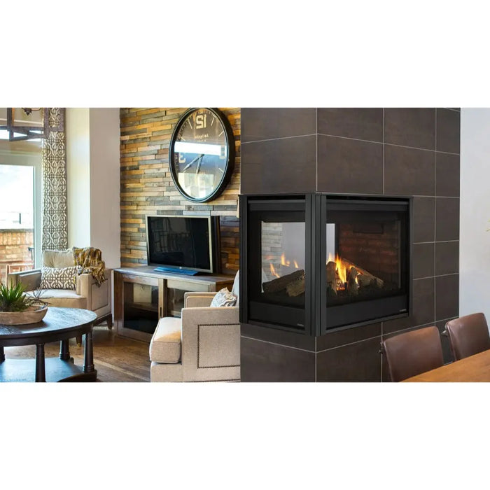 Majestic Pier 36" Traditional Multi-Sided Top/Rear Direct Vent Gas Fireplace Majestic