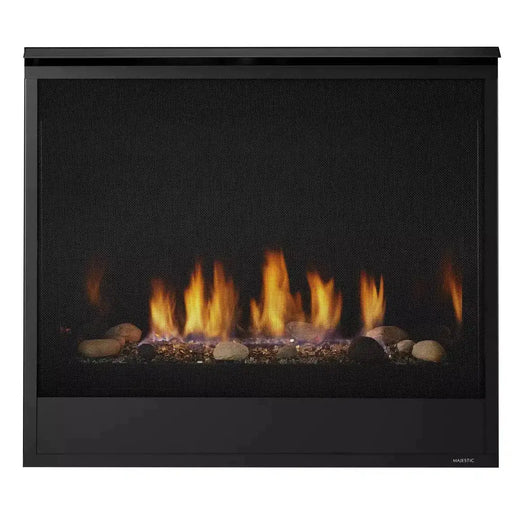 Majestic Quartz 36" Traditional Top/Rear Direct Vent Natural Gas Fireplace With IntelliFire Touch Ignition System Majestic