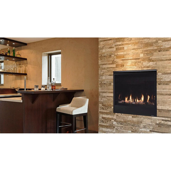 Majestic Quartz 36" Traditional Top/Rear Direct Vent Natural Gas Fireplace With IntelliFire Touch Ignition System Majestic