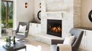 Majestic Quartz Platinum 36" Traditional Top/Rear Direct Vent Propane Gas Fireplace With IntelliFire Touch Ignition System Majestic