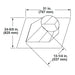 Majestic RF12 7/12 - 12/12 Pitch Roof Flashing Majestic