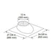 Majestic RF370 0/12 - 6/12 Pitch Roof Flashing for SL300 Series Pipe Majestic