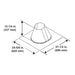 Majestic RF6 0/12 - 6/12 Pitch Roof Flashing Majestic