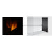 Majestic Reflective Black Glass Interior Panels for Pier & Pearl II Peninsula Fireplaces Majestic