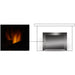 Majestic Reflective Black Glass Liner for Quartz Series Fireplaces Majestic