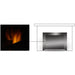 Majestic Reflective Black Glass Walls for Marquis II Direct Vent Fireplace Majestic