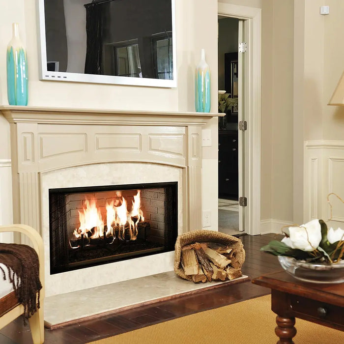 Majestic Royalton 36" Radiant Traditional Wood Burning Fireplace