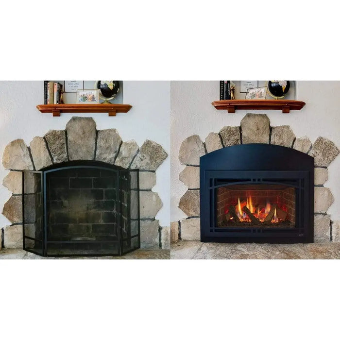 Majestic Ruby 25" Traditional Direct Vent Gas Fireplace Insert Majestic