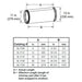 Majestic SL1100 Series Chimney Pipe Section - 11" Inner Diameter Majestic