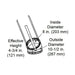Majestic SL315 15 Degree Offset and Return Elbow for SL300 Series Pipe Majestic