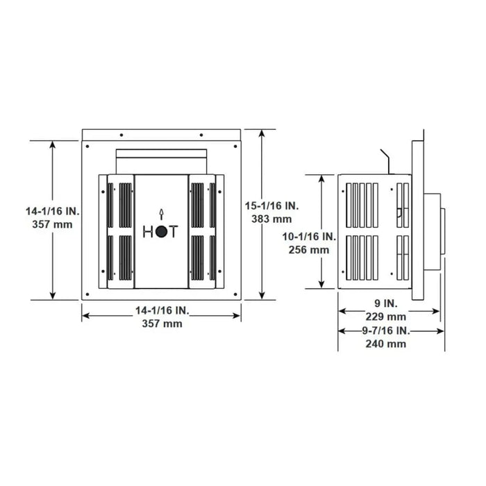 Majestic SLP-FLEX-TRAP Trapezoid Termination Kit Majestic