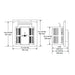 Majestic SLP-FLEX-TRAP Trapezoid Termination Kit Majestic