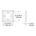 Majestic SLP-FS Ceiling Firestop Majestic