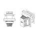 Majestic SLP-HHW2 Horizontal High Wind Trapezoid Termination Cap Majestic