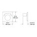 Majestic SLP-WS Wall Firestop Majestic