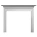 Majestic Select Series Richland A 44" Primed MDF Transitional Style Flush Wood Fireplace Mantel Majestic