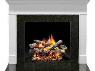 Majestic Select Series Wescott A 44" Primed MDF Transitional Style Flush Wood Fireplace Mantel Majestic