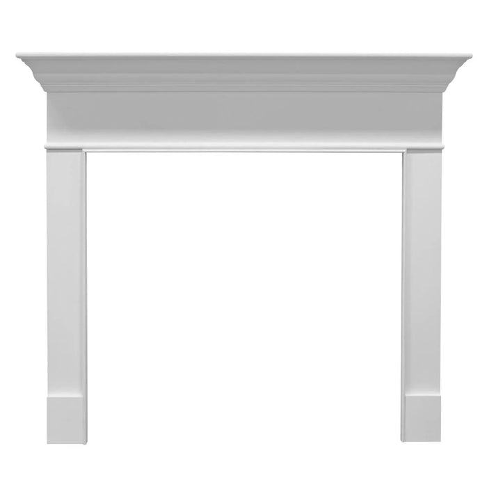 Majestic Select Series Wescott A 44" Primed MDF Transitional Style Flush Wood Fireplace Mantel Majestic