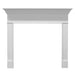 Majestic Select Series Wescott A 44" Primed MDF Transitional Style Flush Wood Fireplace Mantel Majestic