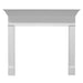 Majestic Select Series Wescott B 48" Primed MDF Transitional Style Flush Wood Fireplace Mantel Majestic