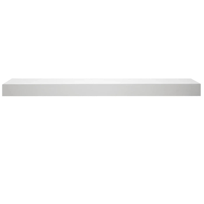Majestic Signature Series Fillmore 48" Primed MDF Transitional Style Wood Mantel Shelf Majestic