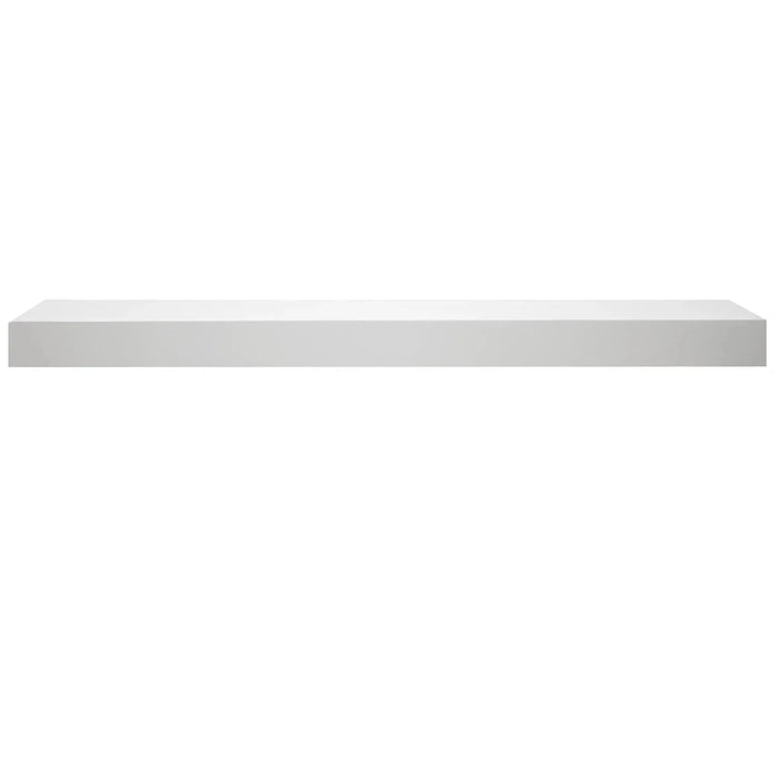 Majestic Signature Series Fillmore 72" Primed MDF Transitional Style Wood Mantel Shelf Majestic
