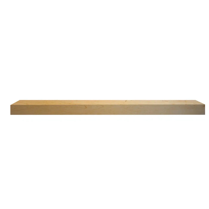 Majestic Signature Series Fillmore 72" Unfinished Maple Transitional Style Wood Mantel Shelf Majestic