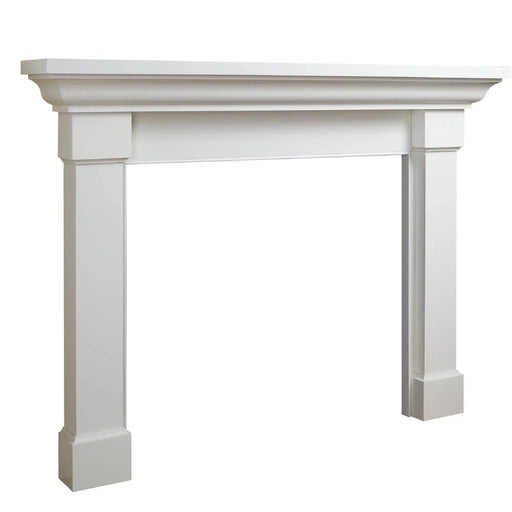 Majestic Signature Series Kenwood A 44" Primed MDF Transitional Style Flush Wood Fireplace Mantel Majestic