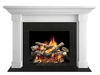 Majestic Signature Series Kenwood C 74" Unfinished Maple Flush Wood Mantel Base Majestic