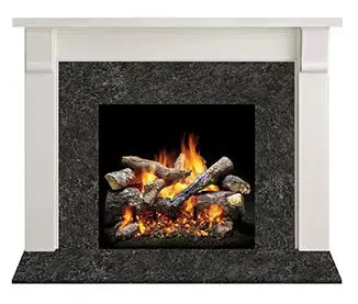 Majestic Signature Series Merritt Primed MDF Transitional Style Flush Wood Fireplace Mantel Majestic Dreamwood Living