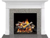 Majestic Signature Series Roxborough C 53" Primed MDF Traditional Style Flush Wood Fireplace Mantel Majestic