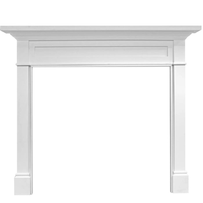 Majestic Signature Series Roxborough C 53" Primed MDF Traditional Style Flush Wood Fireplace Mantel Majestic