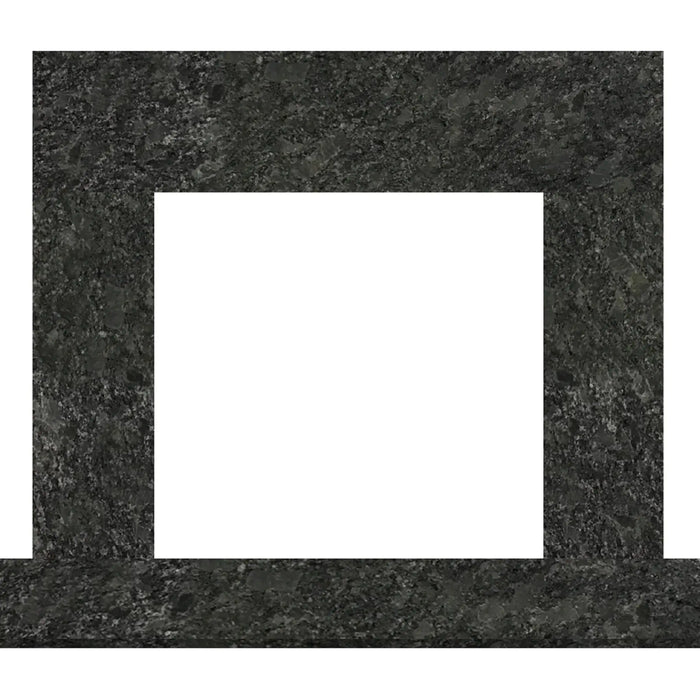 Majestic Signature Series Set 1 70" Single-Pack Steel Gray Granite Stone Surround Majestic