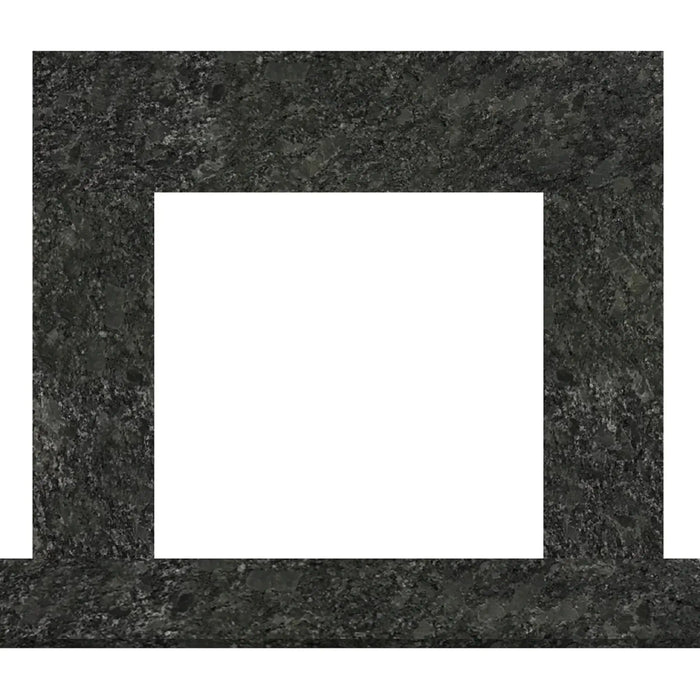 Majestic Signature Series Set 2 60" Single-Pack Steel Gray Granite Stone Surround Majestic