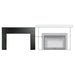 Majestic Small Metal Surround for Jasper, Ruby and Trilliant Gas Fireplace Inserts Majestic
