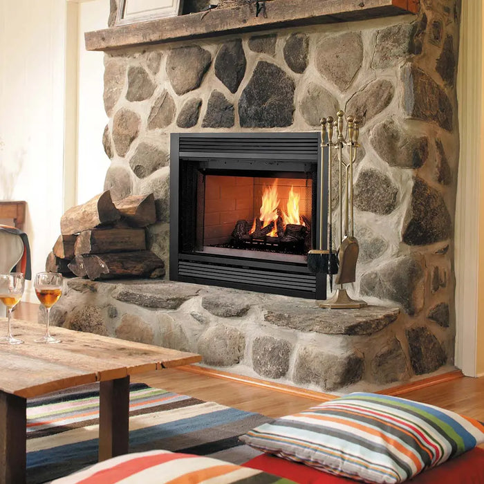 Majestic Sovereign 36" Radiant Traditional Wood Burning Fireplace